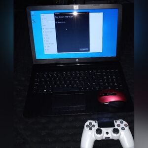 HP laptop Playstation game console